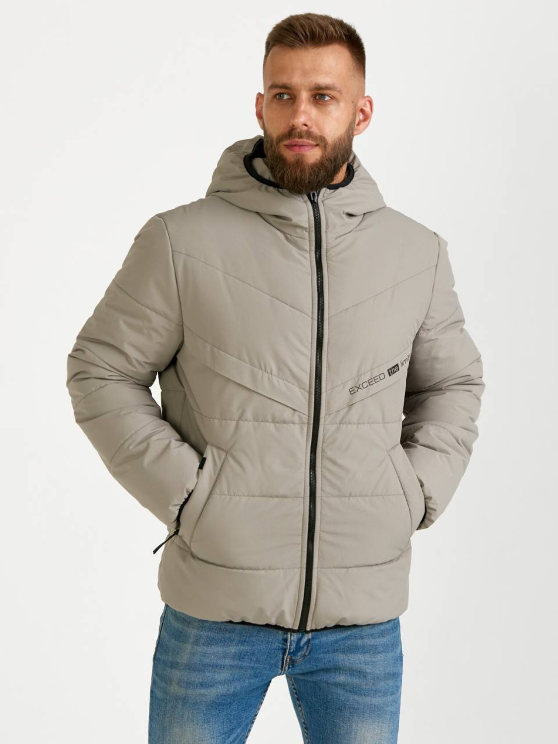 Куртка чоловіча зимова PN beige